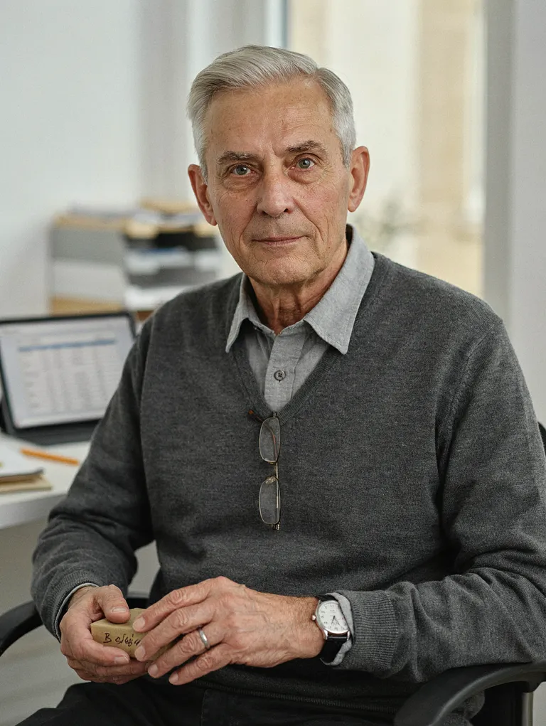 Portrait der synthetischen Persona Alfred Pramreiter