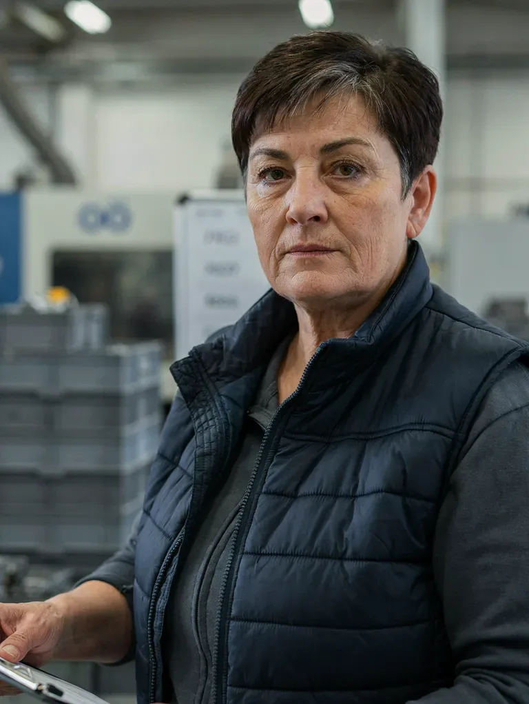 Portrait der synthetischen Persona Andrea Kaltenböck