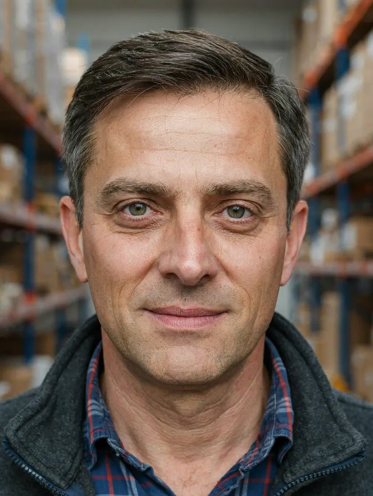 Portrait der synthetischen Persona Andreas Wiesinger