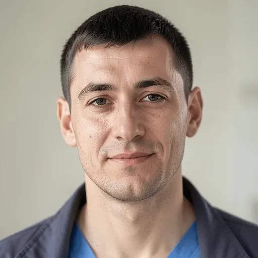 Portrait der synthetischen Persona Andrei Popescu