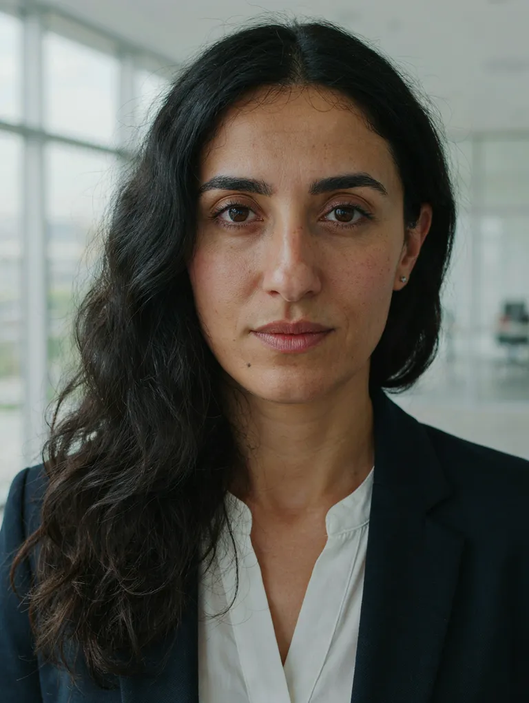 Portrait der synthetischen Persona Aylin Yilmaz-Wieser