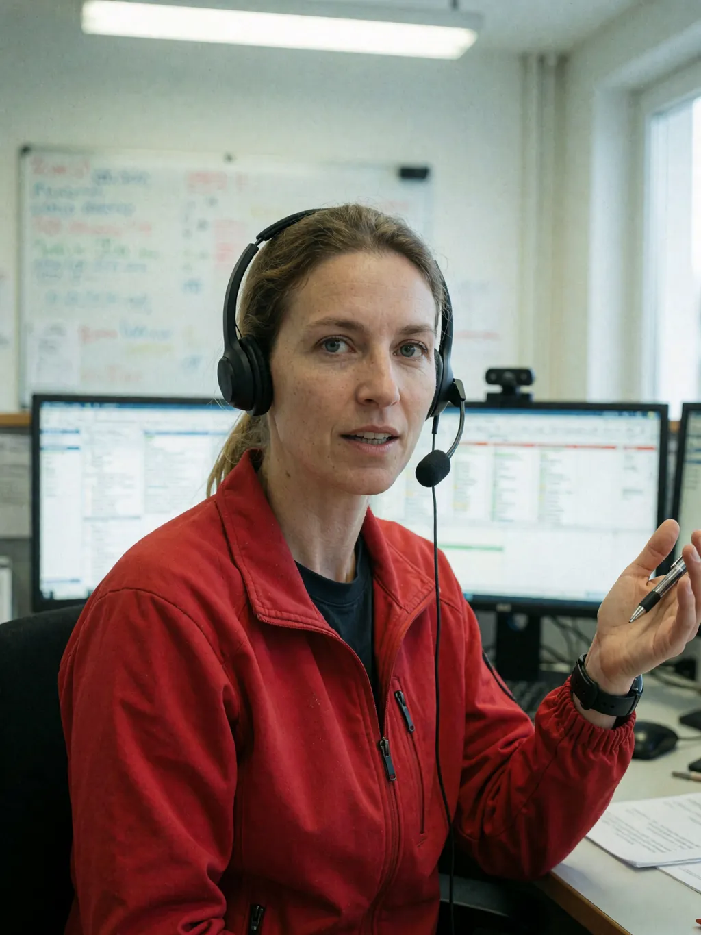 Portrait der synthetischen Persona Carina Rieder