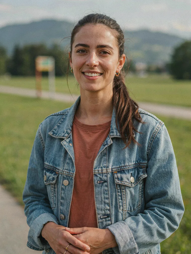 Portrait der synthetischen Persona Elif Aydın