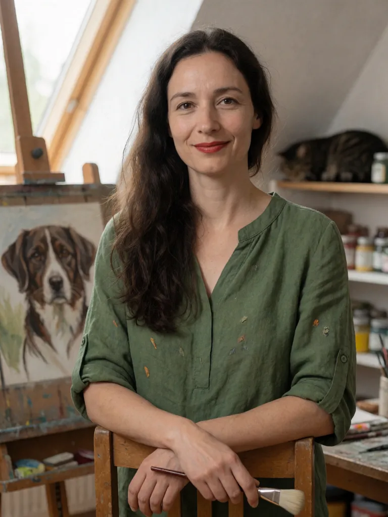 Portrait der synthetischen Persona Elisabeth Harm