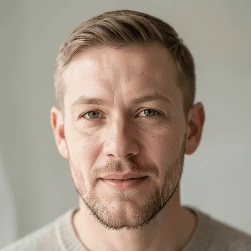 Portrait der synthetischen Persona Erik Lindqvist