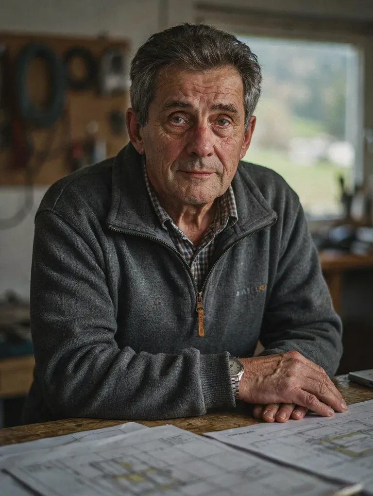 Portrait der synthetischen Persona Gernot Ladinig