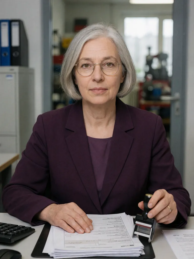 Portrait der synthetischen Persona Hannelore Gamauf