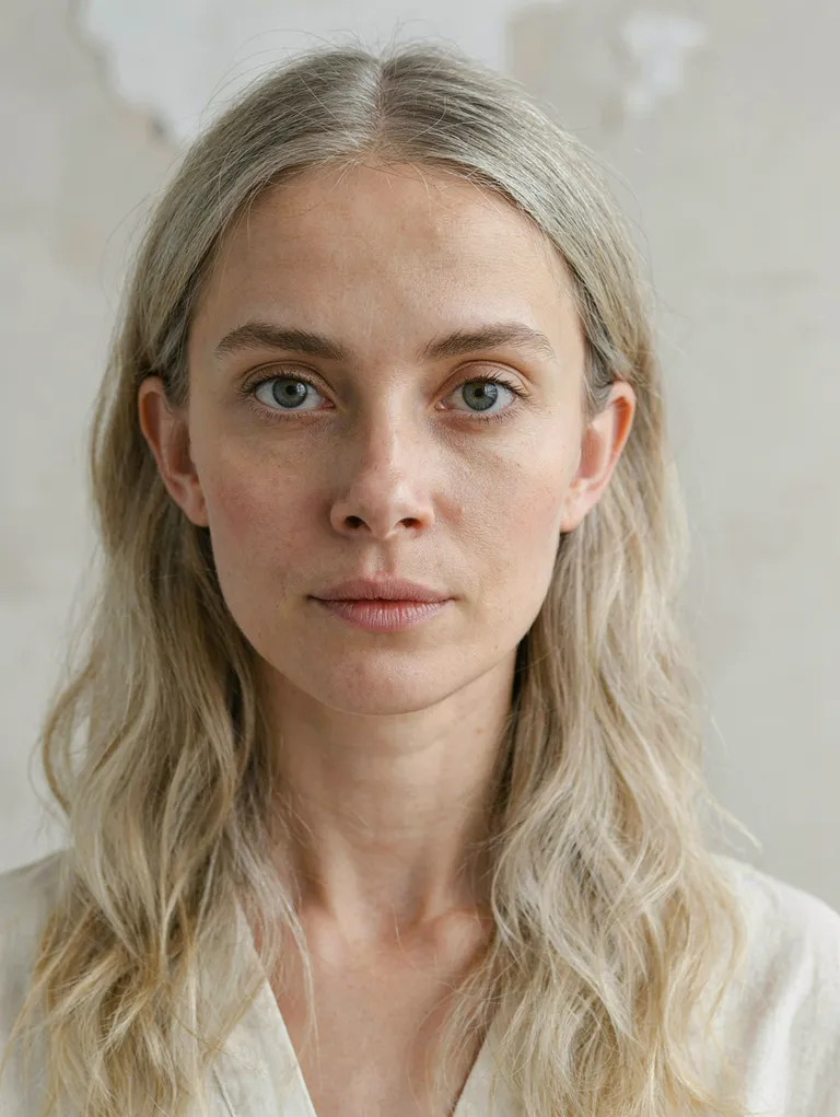 Portrait der synthetischen Persona Helene Fontaine