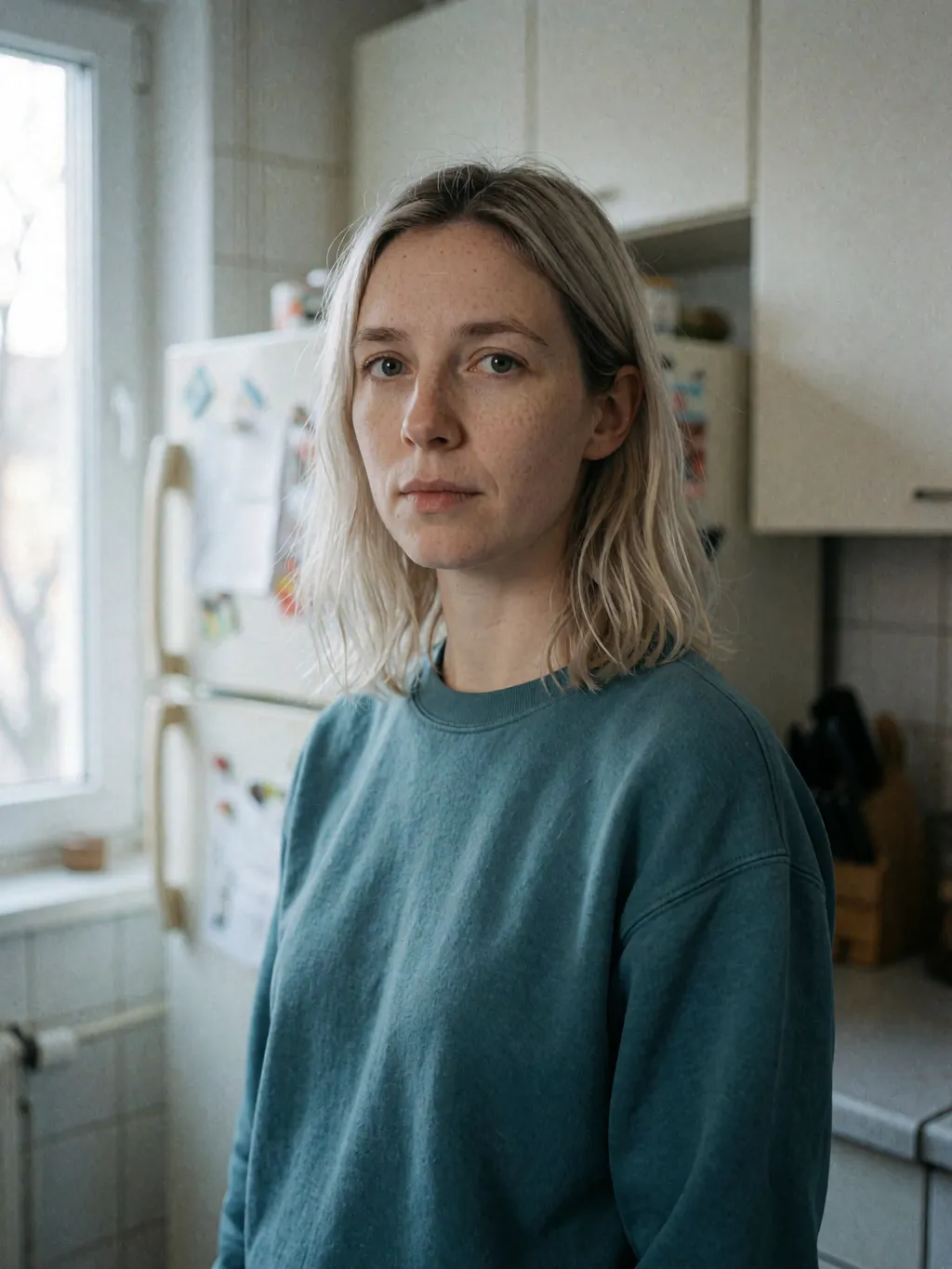 Portrait der synthetischen Persona Jacqueline Pfeiffer