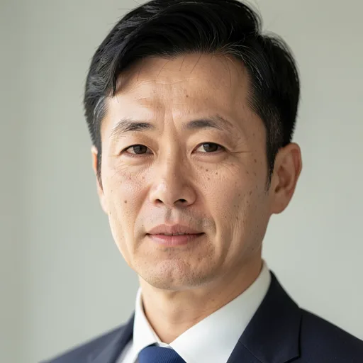 Portrait der synthetischen Persona Kenji Sato