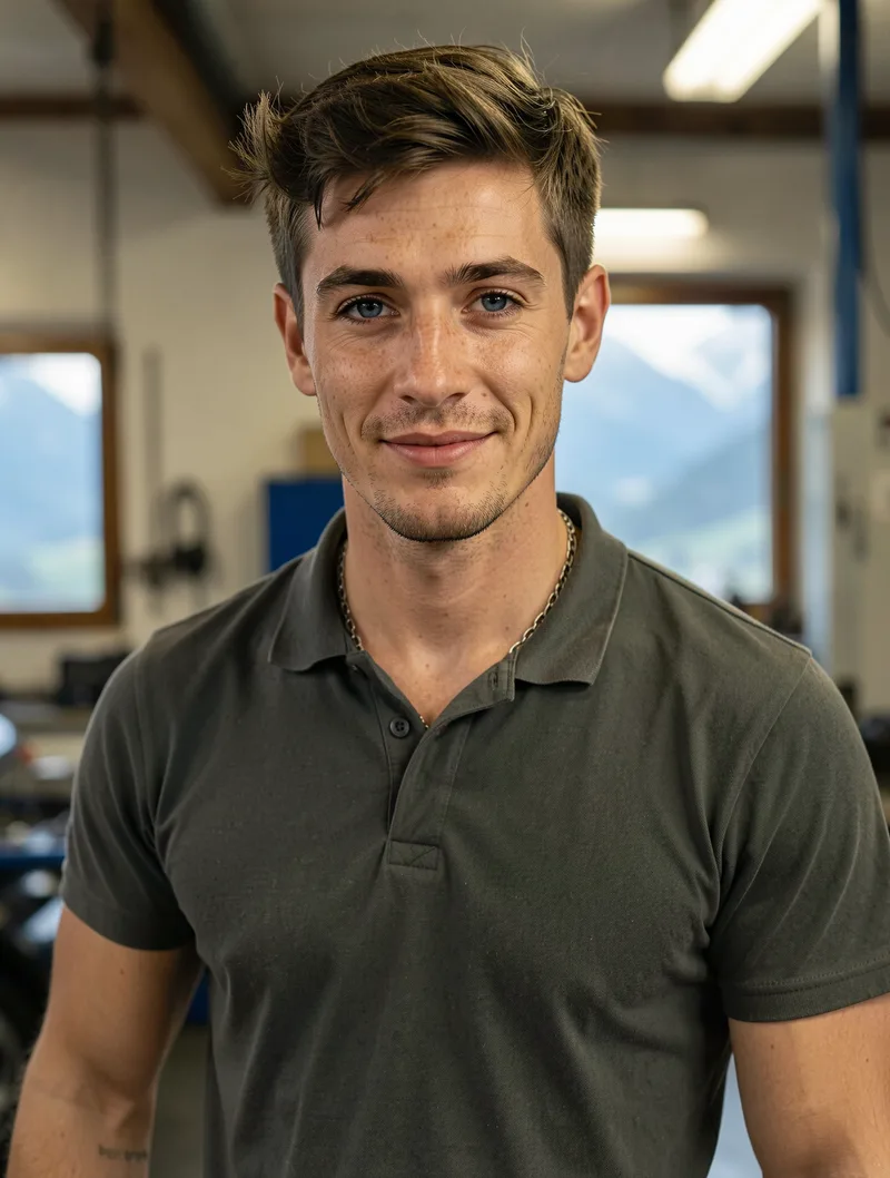 Portrait der synthetischen Persona Kilian Strobl