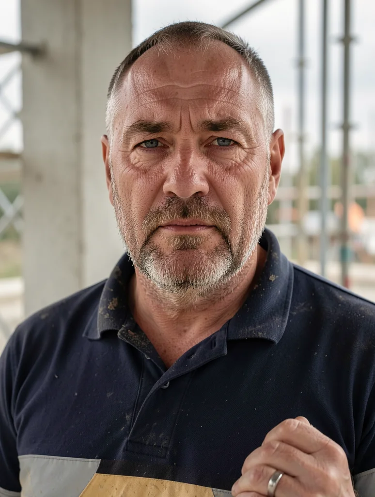Portrait der synthetischen Persona Krzysztof Wójcik