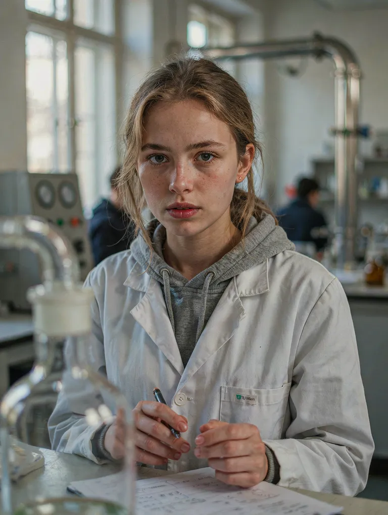Portrait der synthetischen Persona Marlene Haslinger