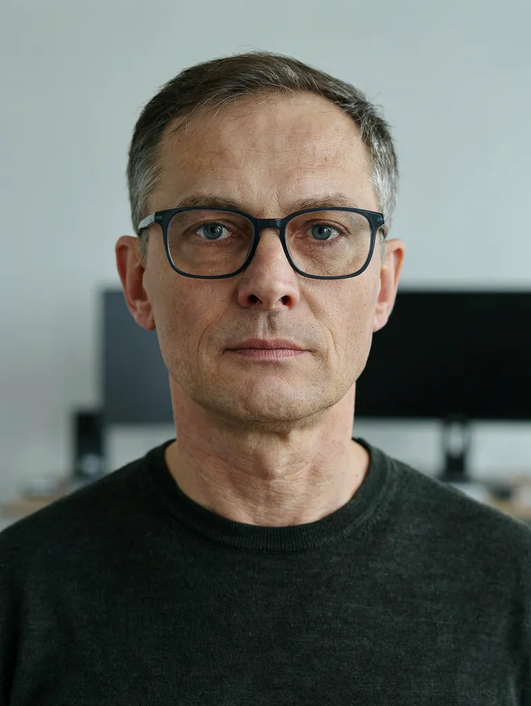 Portrait der synthetischen Persona Mathias Steiner
