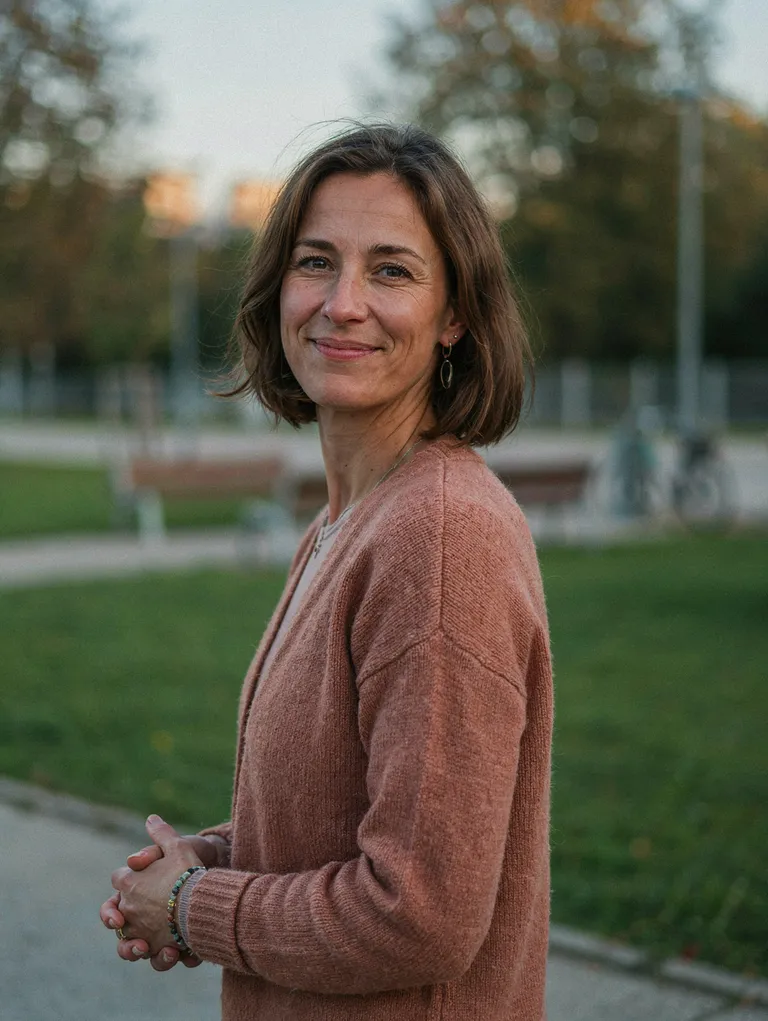 Portrait der synthetischen Persona Michaela Roither
