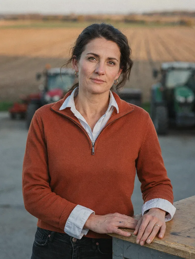 Portrait der synthetischen Persona Nadine Horvath