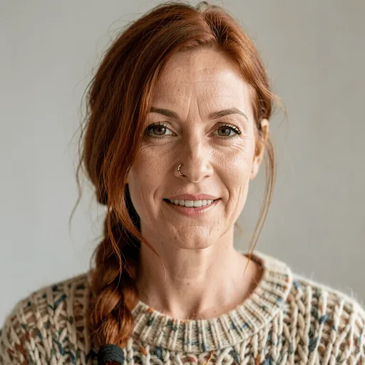 Portrait der synthetischen Persona Nina Moser