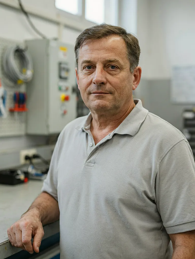 Portrait der synthetischen Persona Norbert Zauner
