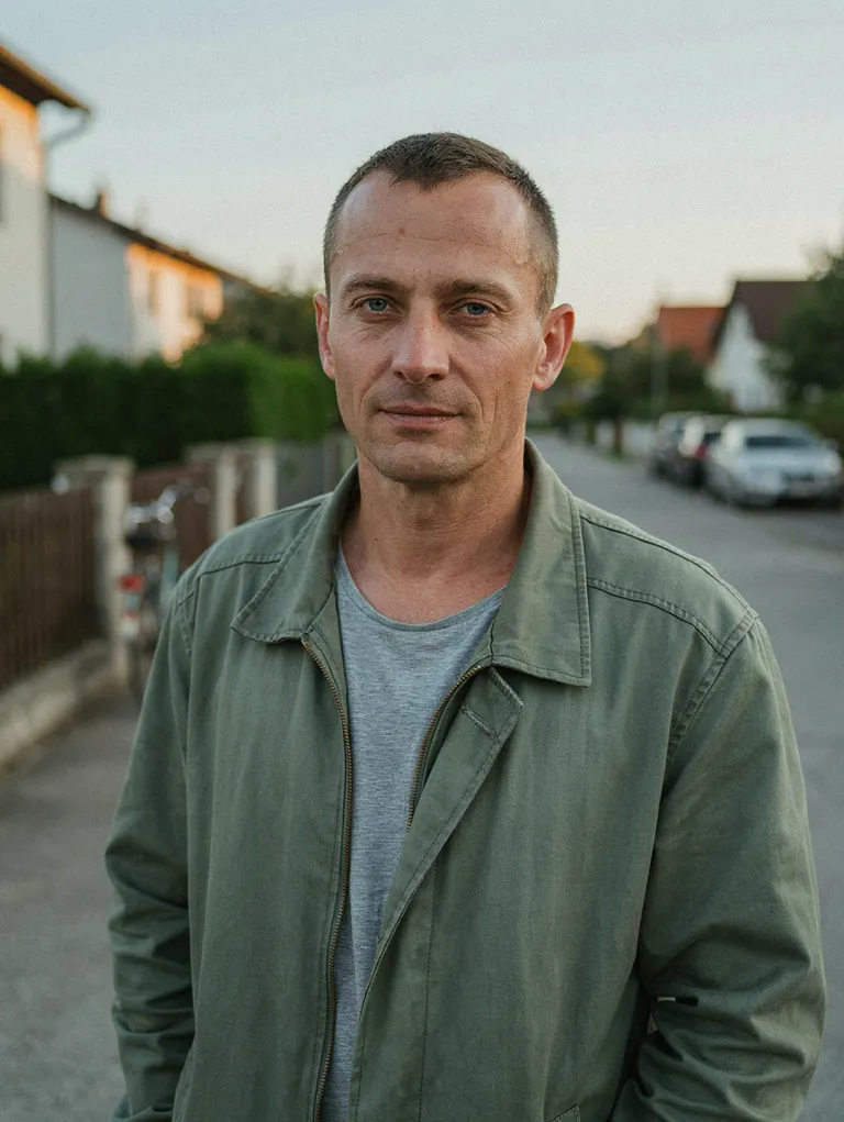 Portrait der synthetischen Persona Patrick Wimmer