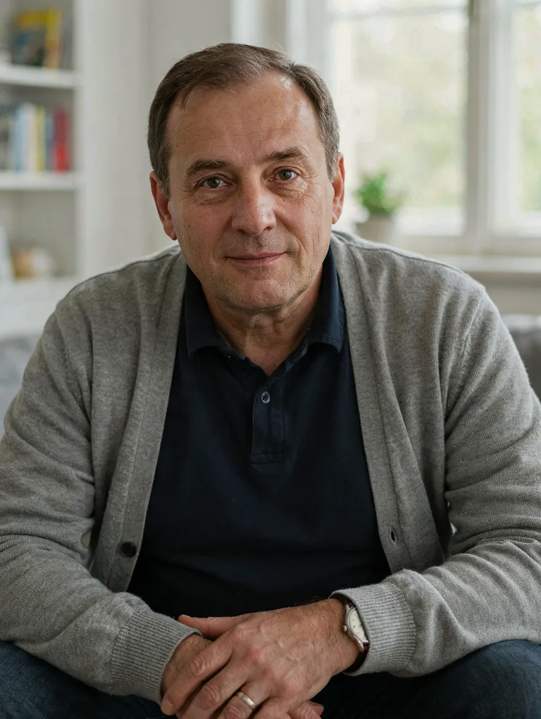 Portrait der synthetischen Persona Peter Swoboda