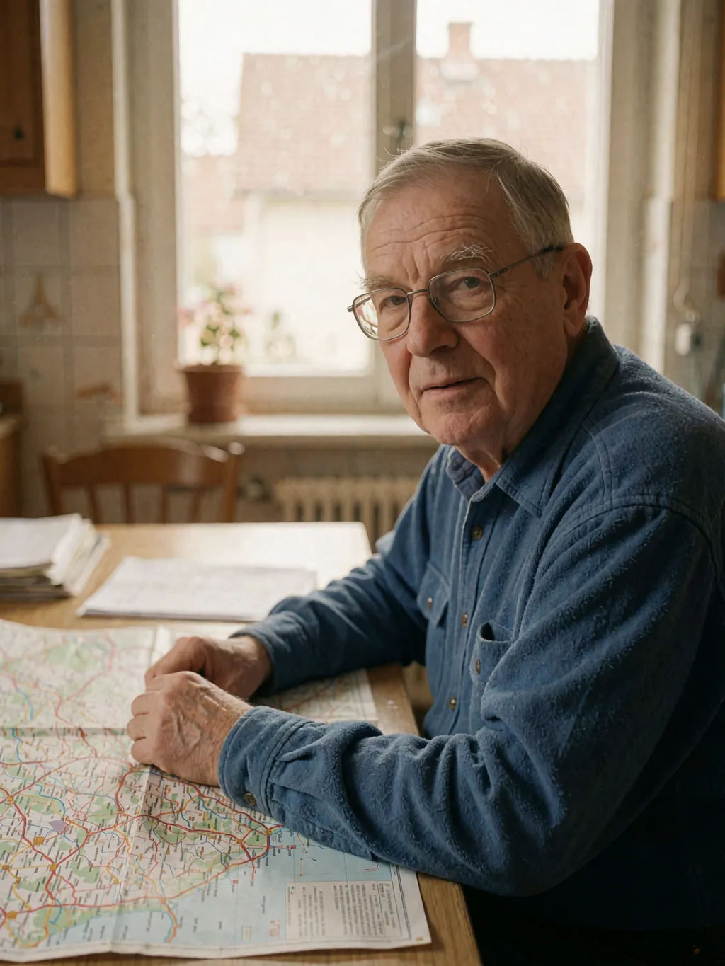 Portrait der synthetischen Persona Siegfried Schober