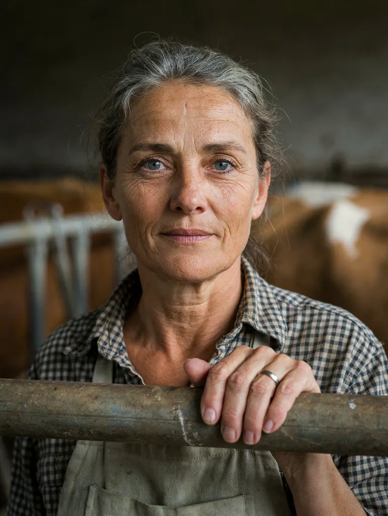 Portrait der synthetischen Persona Ulrike Ebner