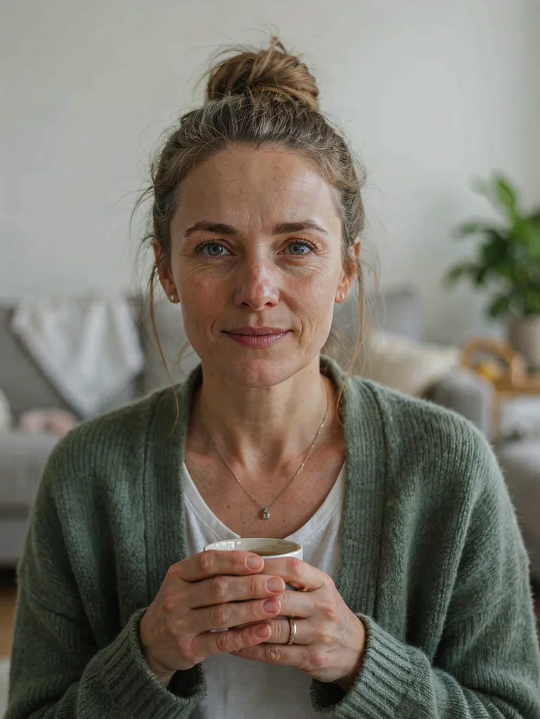 Portrait der synthetischen Persona Verena Aigner