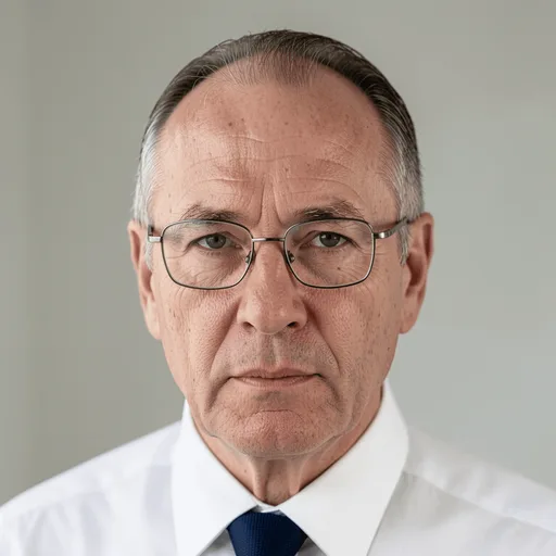Portrait der synthetischen Persona Werner Hoffmann