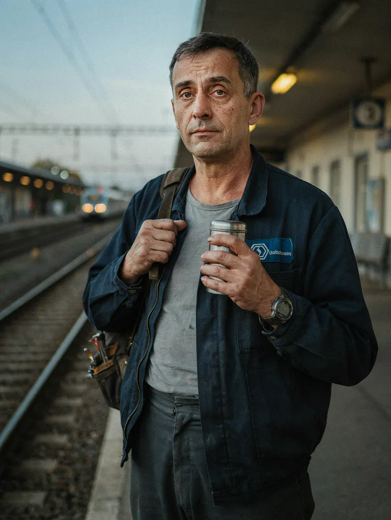 Portrait der synthetischen Persona Wolfgang Ecker